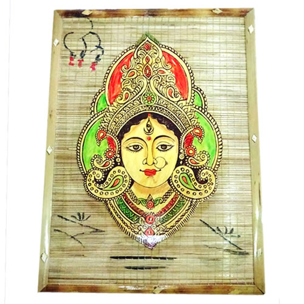 Durga Devi(Bamboo Photo Frame)